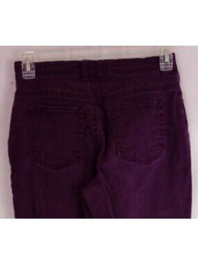 Gloria Vanderbilt Women's Dark Purple Jeans Size 6 Inseam 29"